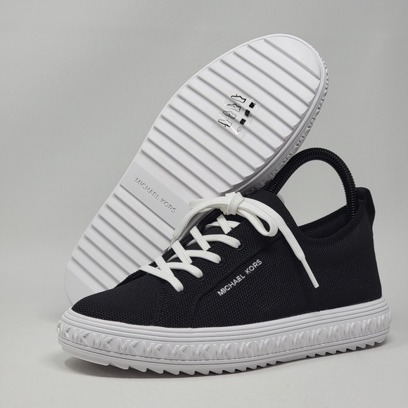 MICHAEL Michael Kors Women's Sneakers Shoes Grove Knit Lace Up
